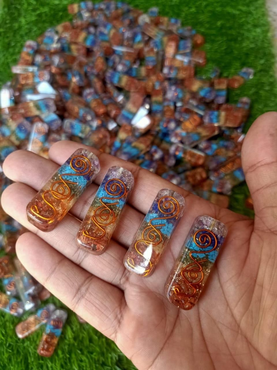 Titanium Quartz Stone Pendant - Elevate Your Energy, Transform Your Presence