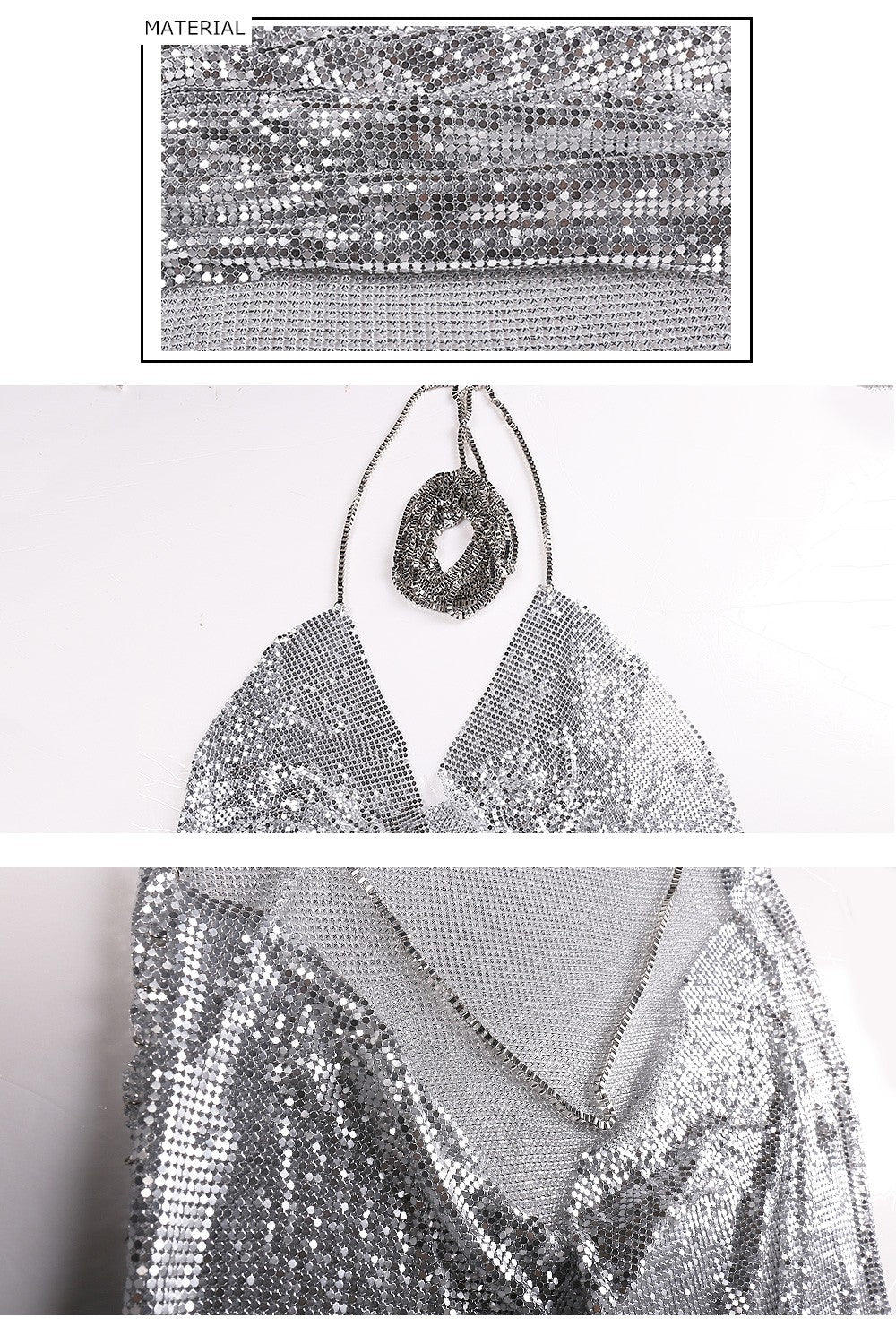 Chainmaille Party Dress - Command Attention; Embody Avant-Garde Luxury