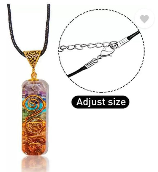 Titanium Quartz Stone Pendant - Elevate Your Energy, Transform Your Presence