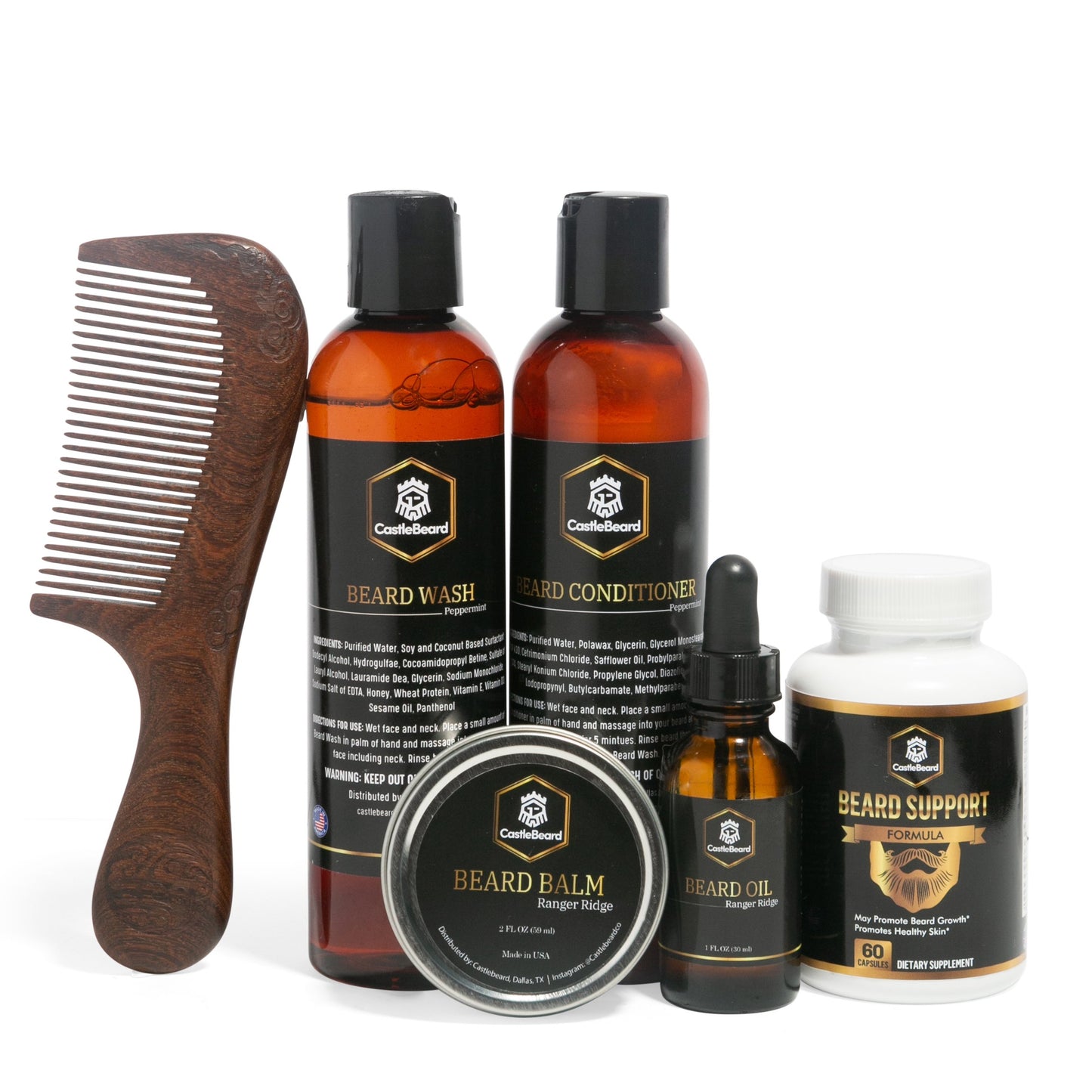 Ultimate Beard Grooming Kit - Transform Your Facial Hair & Elevate Your Masculine Presence