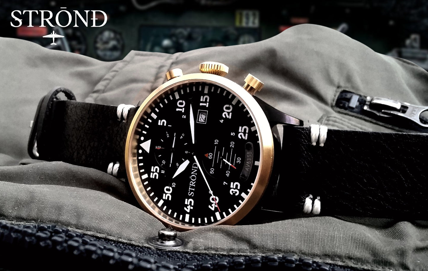 Rare Aviation Relic Watch - STROND DC3 Mkll