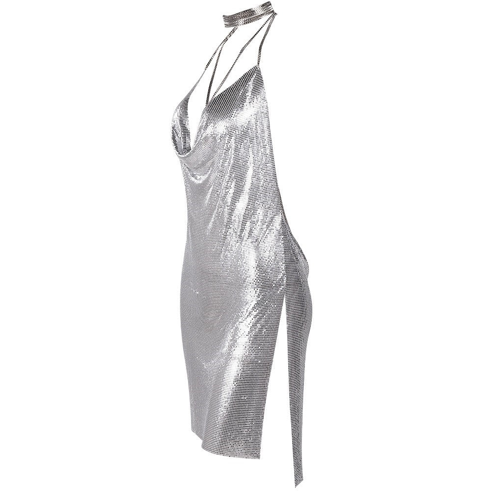 Chainmaille Party Dress - Command Attention; Embody Avant-Garde Luxury