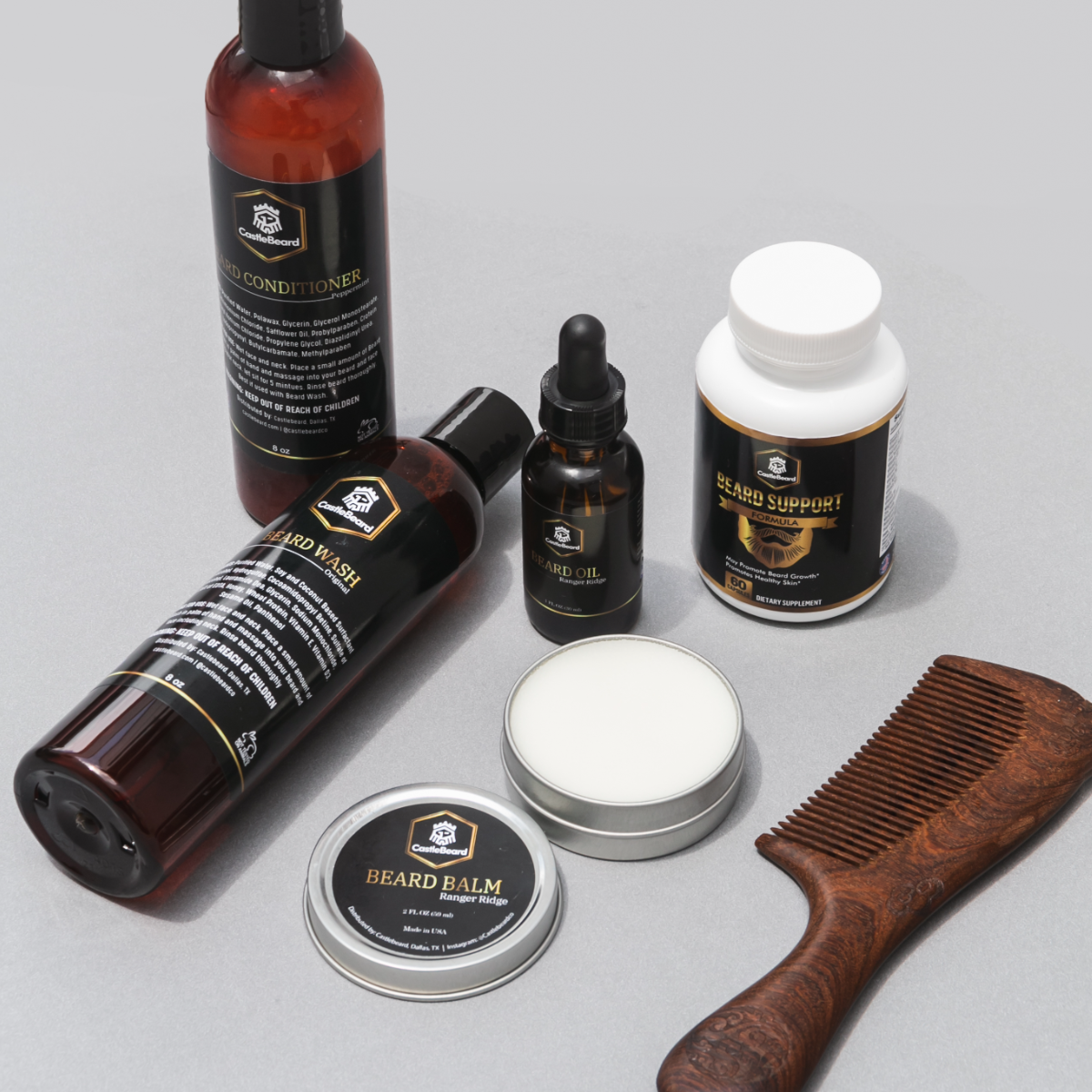 Ultimate Beard Grooming Kit - Transform Your Facial Hair & Elevate Your Masculine Presence