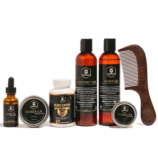 Ultimate Beard Grooming Kit - Transform Your Facial Hair &amp; Elevate Your Masculine Presence