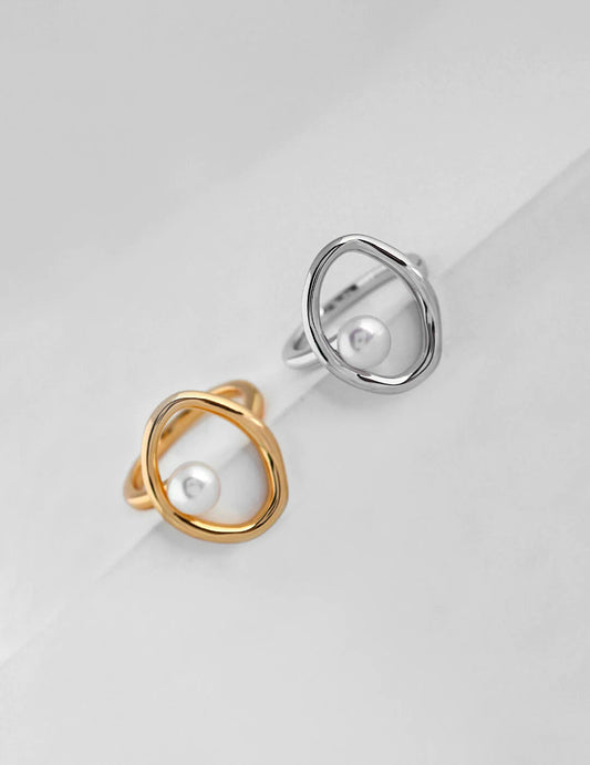 Geometric Open Circle Ring - Elevate Your Style, Express Your Unique Essence