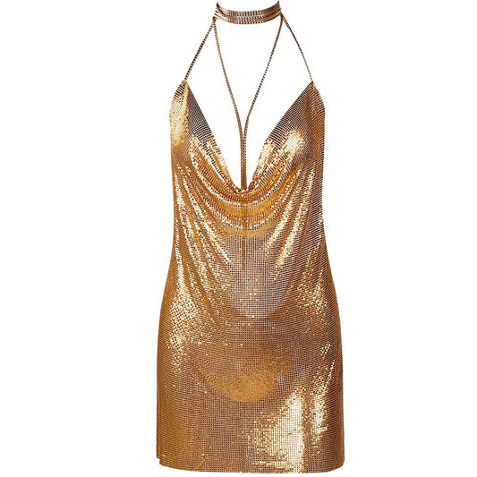 Chainmaille Party Dress - Command Attention; Embody Avant-Garde Luxury